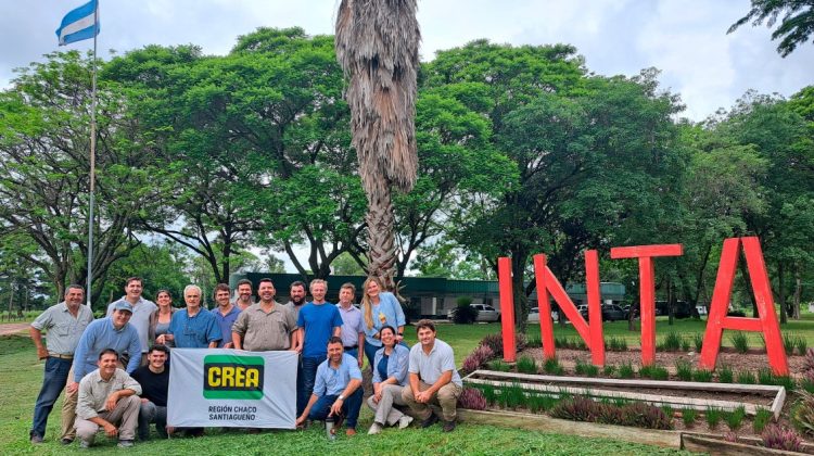 Autoridades de grupos CREA visitaron el INTA El Colorado para potenciar el desarrollo ganadero regional