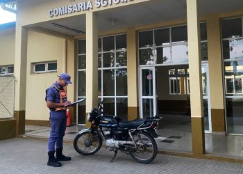 Robó una moto, circulaba por la ruta y lo alcanzó la policía: detenido