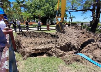 Aguas de Formosa normalizó el servicio tras reparación de un acueducto céntrico
