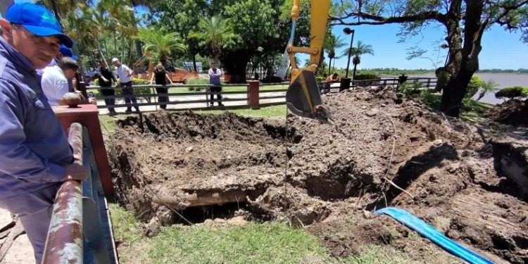 Aguas de Formosa normalizó el servicio tras reparación de un acueducto céntrico