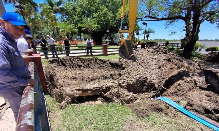 Aguas de Formosa normalizó el servicio tras reparación de un acueducto céntrico