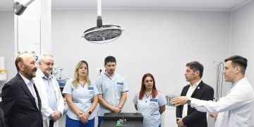 El gobernador porteño Axel Kicillof visitó el CEMENURK, el Politécnico y la Planta de Biosiderurgia