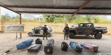 Prefectura Formosa secuestró mercadería de contrabando por más de medio millón de pesos