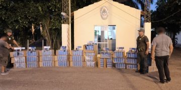 Gendarmes incautaron 44.500 atados de cigarrillos de origen extranjero valuados en más de 74.000.000 pesos