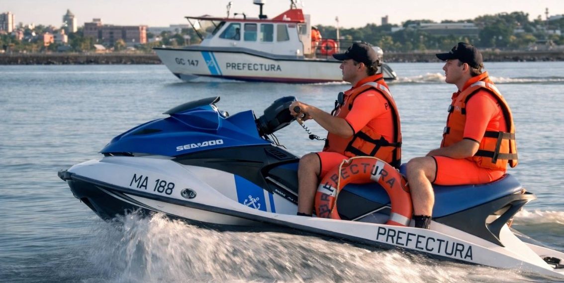 Recomendaciones de Prefectura para navegantes con motos de agua