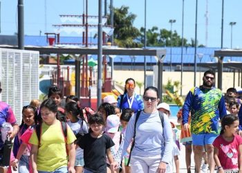 El Parque Acuático “17 de Octubre” puso en marcha su sexta temporada de colonias de vacaciones