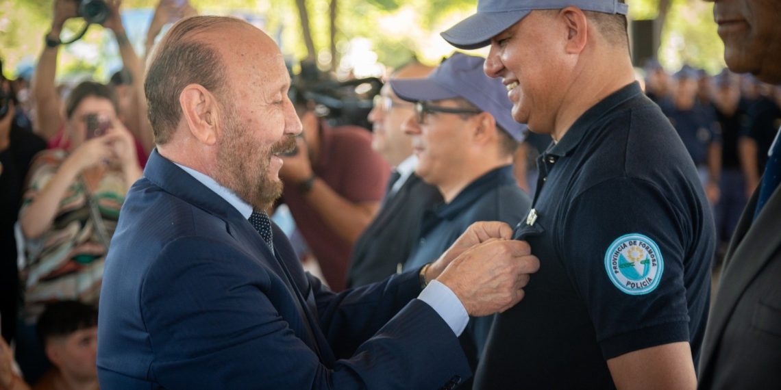 El gobernador Insfrán encabezará el acto de ascenso del personal policial de Formosa