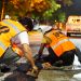Baches en la ciudad: Intensifican el uso de asfalto en frío para agilizar la reparación de calles