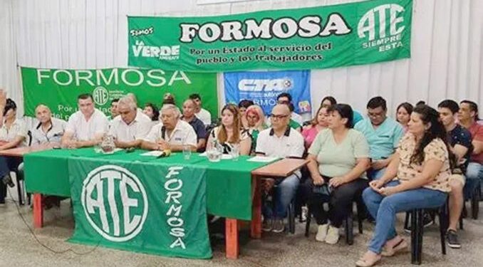 ATE Formosa pidió un aumento del 45% para recomponer el salario estatal y municipal
