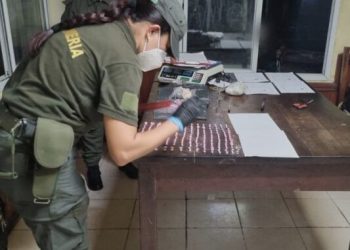 Gendarmes detienen a un hombre que transportaba ketamina y pastillas de éxtasis ocultas en su cuerpo