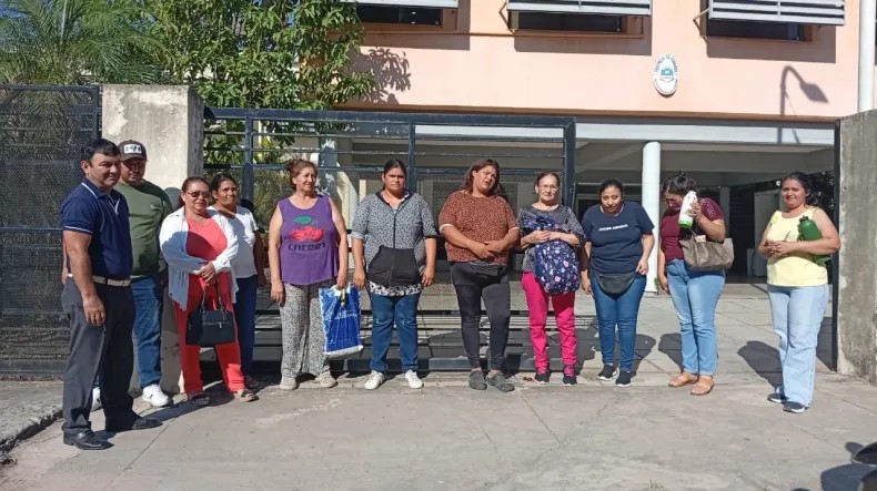 Familias se concentraron frente al IPV para pedir viviendas del barrio La Nueva Formosa
