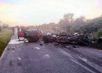 Una mujer perdió la vida en un fuerte choque sobre la Ruta Nacional 86
