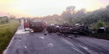 Una mujer perdió la vida en un fuerte choque sobre la Ruta Nacional 86