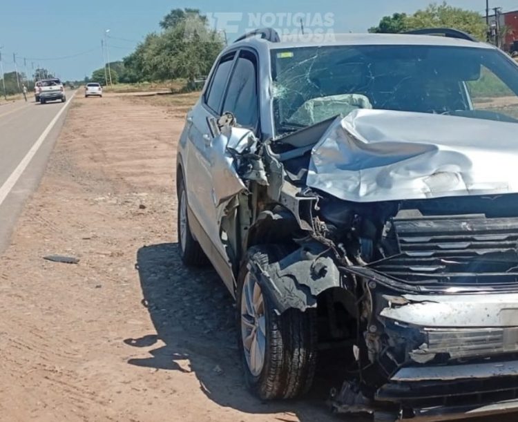 Laguna Yema: motociclista murió tras chocar con un automóvil en la ruta nacional 81