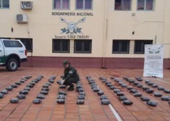 Gendarmería incautó más de 104 kilos de marihuana en dos operativos