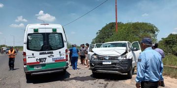 El desorden del tránsito pesado en Clorinda sigue dando problemas: otro choque en el acceso a Loyola