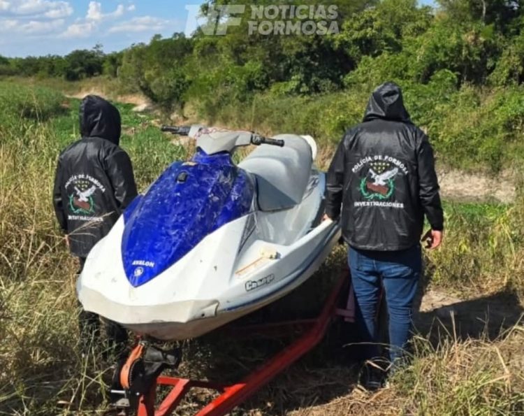 Recuperaron una costosa moto de agua que había sido robada en barrio Don Bosco