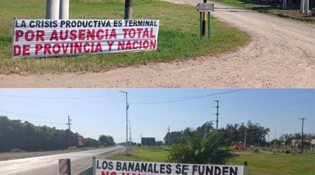 Productores bananeros de Formosa activan un plan de lucha y advierten una «crisis terminal»
