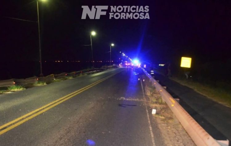 Motociclista falleció tras chocar contra el guardarrail del puente Blanco