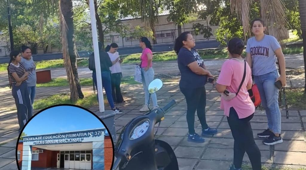 EPEP 379: madres reclaman la instalación de equipos de aire acondicionado adquiridos con fondos propios