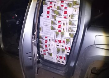 Embistió un control policial con una camioneta robada y terminó detenido: llevaba cigarrillos de contrabando