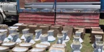 Gendarmería secuestró materiales de construcción de contrabando