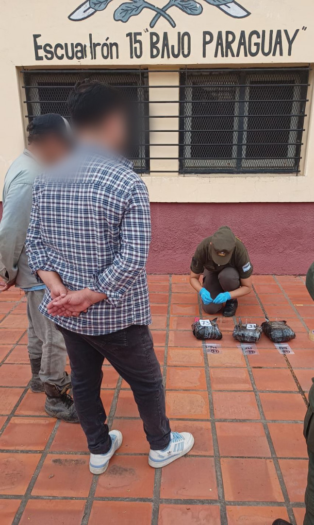 Gendarmería incautó más de 104 kilos de marihuana en dos operativos