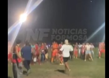 Hinchas y jugadores protagonizaron batalla campal tras un partido de fútbol amateur en Palo Santo