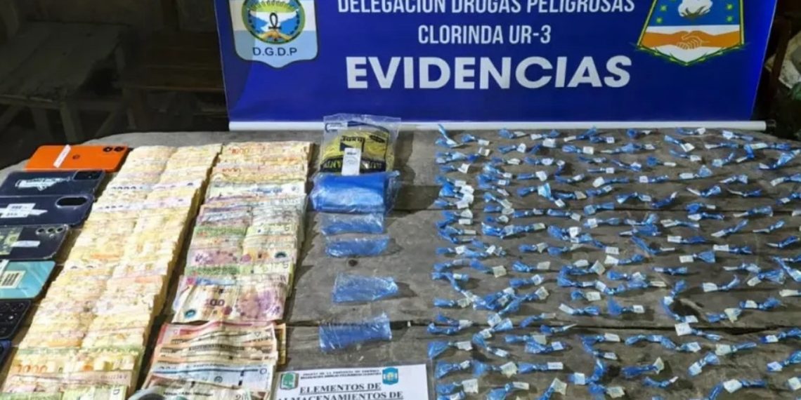 Clorinda: desarticulan una organización familiar dedicada al narcomenudeo