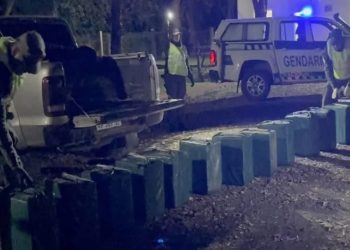 Gendarmería incautó en Santa Fe 456 kilos de cocaína de una camioneta procedente de Formosa