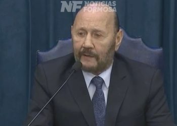 Gildo Insfrán anunció un superávit fiscal de más de 34.349 millones