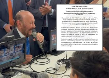 Capital Humano pidió explicaciones por presunto adoctrinamiento en Formosa