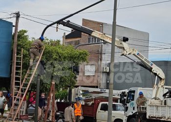 Instalaron un semáforo en peligrosa esquina de la ciudad de Formosa