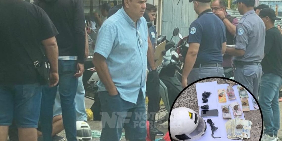 Detuvieron a un joven y retuvieron a una menor con marihuana y dinero en el centro