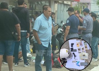 Detuvieron a un joven y retuvieron a una menor con marihuana y dinero en el centro