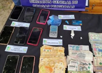 Detuvieron a un padre y su hija por venta de drogas en el barrio San Juan Bautista