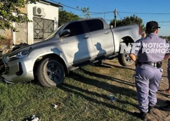 Circulaba con 2,45 gramos de alcohol en sangre y se accidentó con su camioneta 4×4