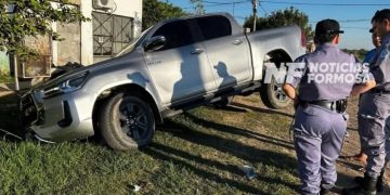 Circulaba con 2,45 gramos de alcohol en sangre y se accidentó con su camioneta 4×4
