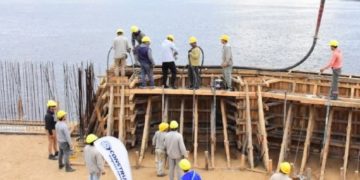 Finalizó la primera etapa del muro de contención en la Costanera de Formosa