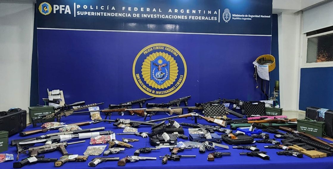 PFA desarticuló una banda que desviaba armas al mercado ilegal y operaba a nivel internacional