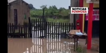 Pirané también soportó intensas lluvias y anegamientos en algunos sectores