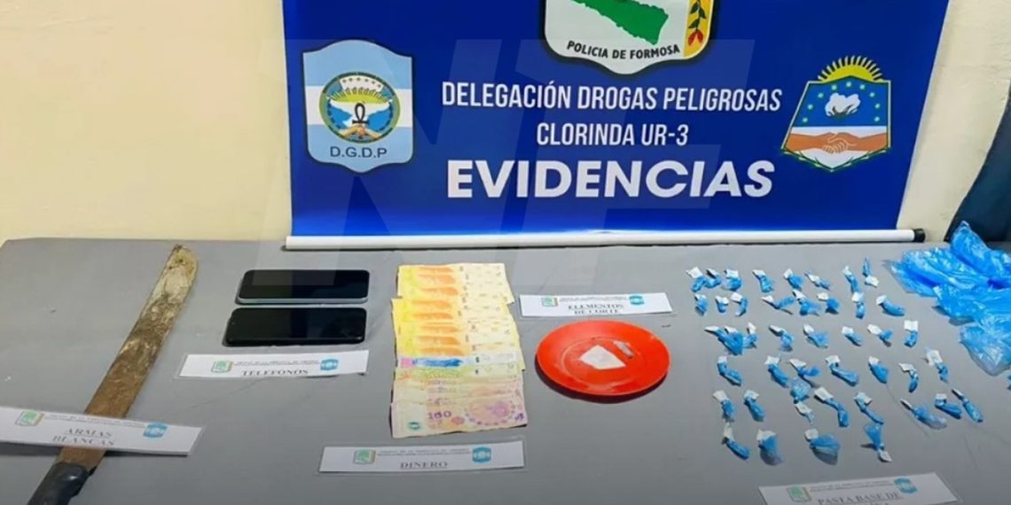 Clorinda: retuvieron a cuatro menores que regenteaban un punto de venta de cocaína