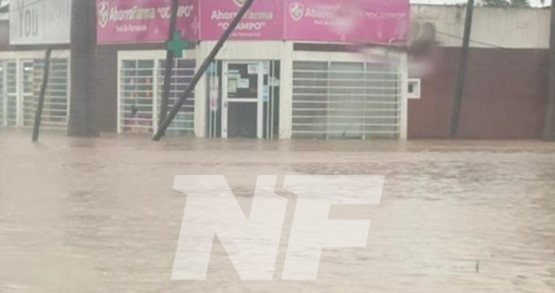 Decenas de familias afectadas por las lluvias en Ibarreta