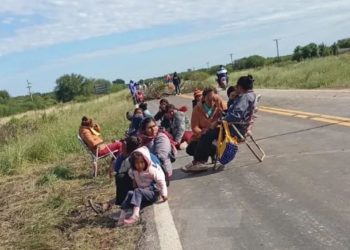 La ruta nacional 81 continúa cortada al tránsito por un reclamo en Bartolomé de las Casas