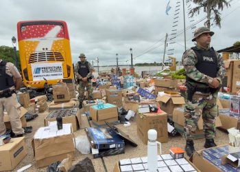Golpe al contrabando: Prefectura secuestró mercadería ilegal valuada en más de 142 millones de pesos en Formosa