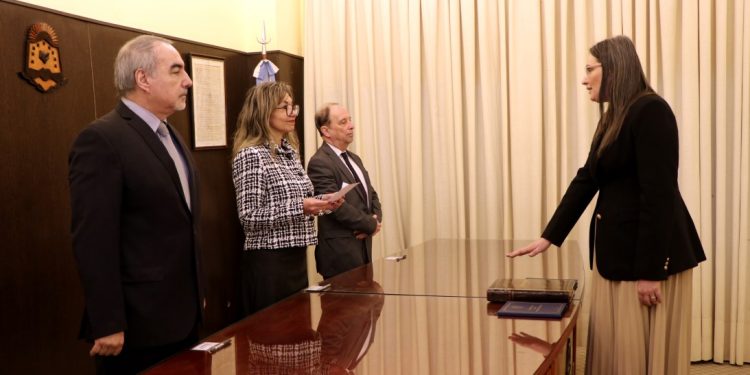La diputada Villarruel juró como integrante del Consejo de la Magistratura